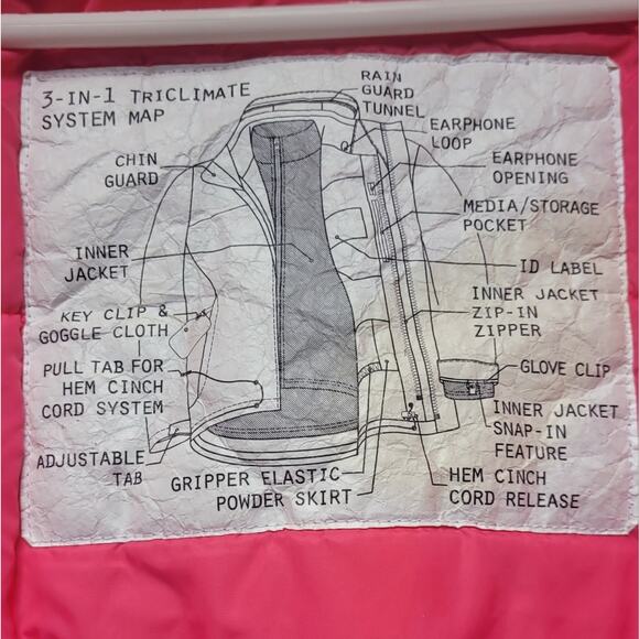 The North Face girls Triclimate coat - Picture 4 of 11